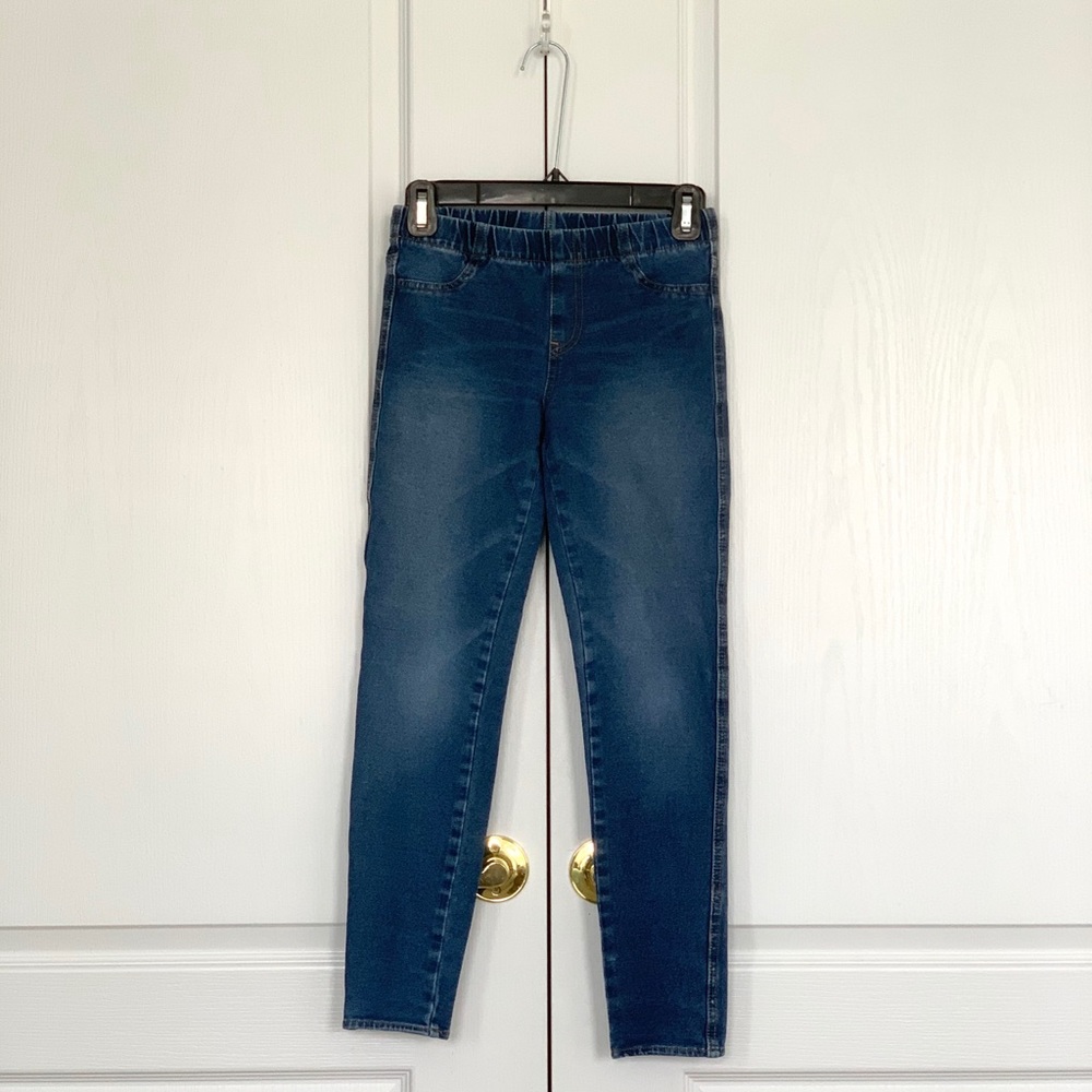 Blue Medium Wash Jeggings